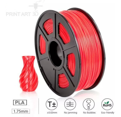 Filamento Rojo Impresora 3d