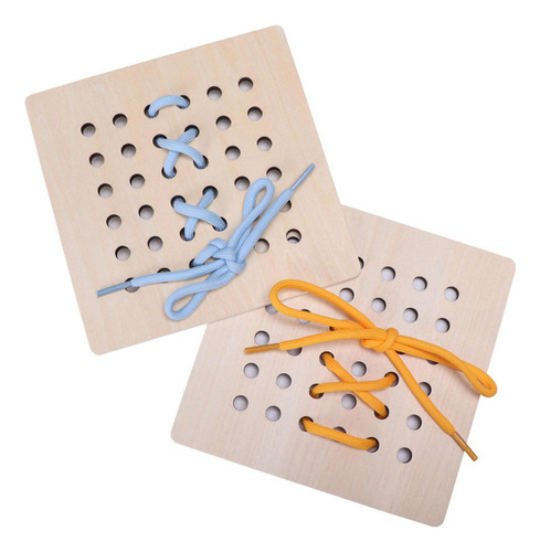 Juguetes Para Enhebrar, Juguete Con Forma De Encaje,