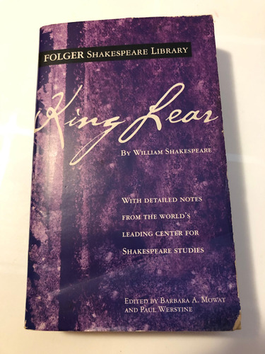 Libro King Lear - William Shakespeare - Oferta