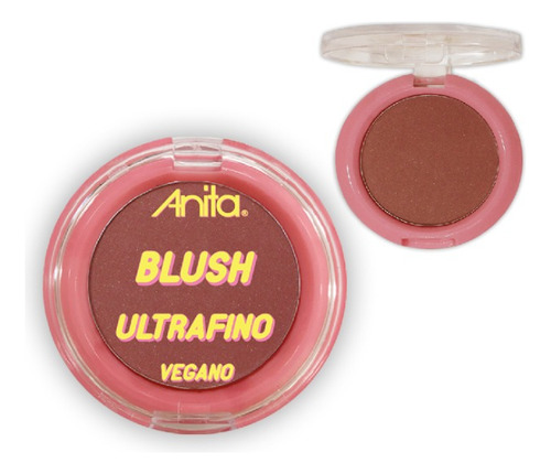 Blush Anita Ultrafino Vegano 6g Tom Da Maquiagem 964 - Ab 2