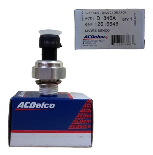 Sensor Valvula Presion De Aceite Silverado Tahoe Trailblazer