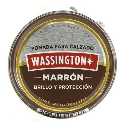 Pomada Wassinton Marron 37gr (cod 4416)