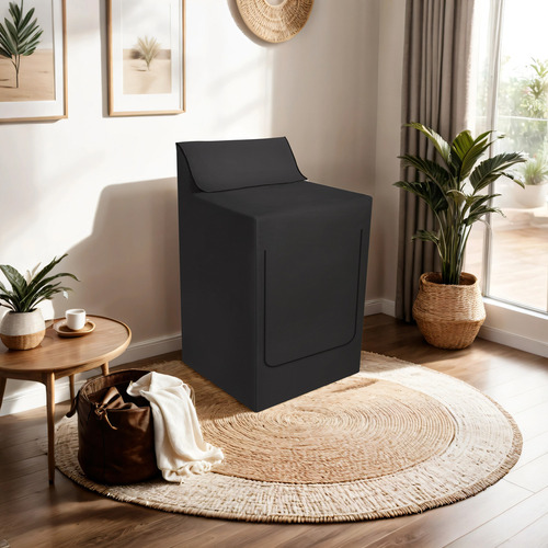 Gila Funda Para Secadora Protector Impermeable Afelpado Premium Color Negro