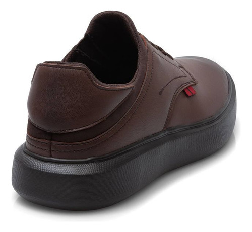 Sneaker Casual Ve3657164 Cordones Bimaterial Marrón Andrea