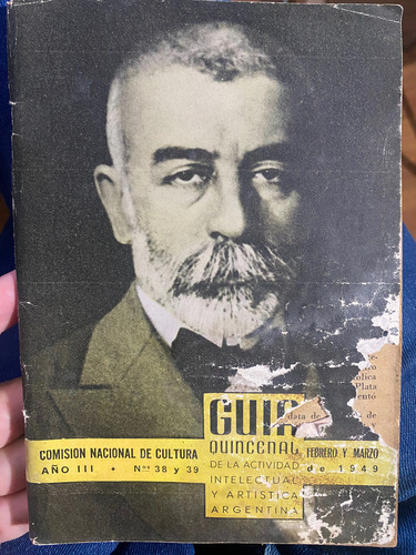 Guia Quincenal 38 Y 39 Feb Mar 1949 Comision Nac De Cultura (Usado)