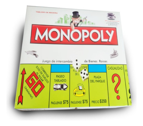 Monopoly Clásico Juego De Mesa Económico