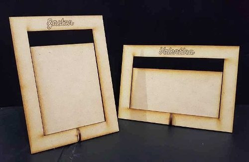 Imagen 2 de 4 de 90 Portaretratos Fibrofacil Personalizados Para Foto 13x18
