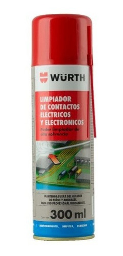 Limpia Contactos Electronicos Wurth 300ml