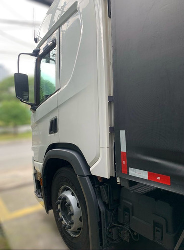 Scania P320 B 8x2 Bitruck 2019 Baú Sider 11 Metros Impecável