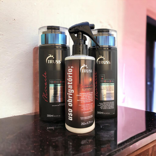 Miracle Shampoo Condicion 300ml+summer Miracle 260ml Truss