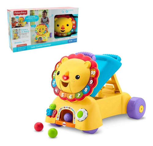 Fisher Price Leon Camina Conmigo Mattel