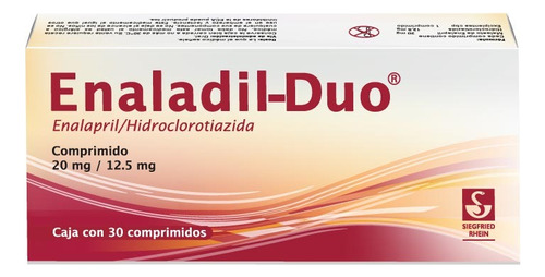 Enaladil Duo 30 Comprimidos 20/12.5mg