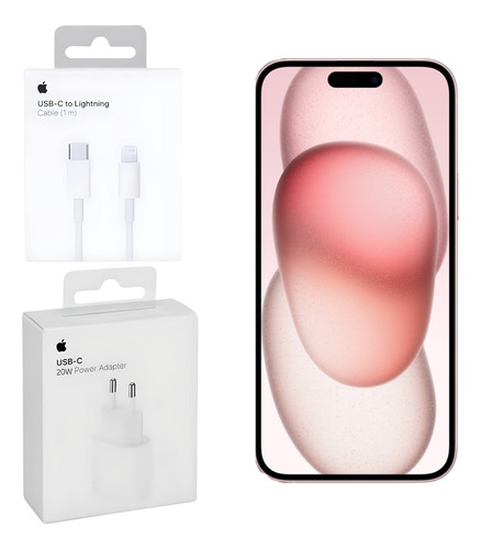 Cargador Original iPhone Carga Rápida Usb-c Más Cable Apple