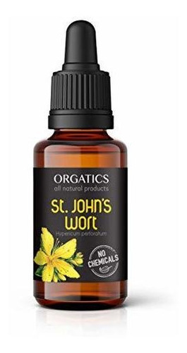 Suplemento Herb Orgatics Premium St. John's Wort Oil - Gotas