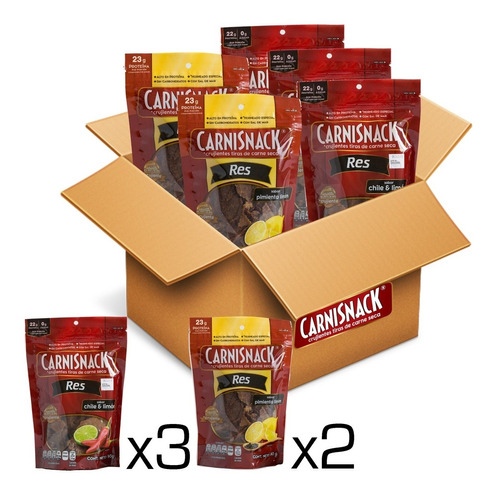 Carnisnack Kit Con Lo Más Vendido! (5 Bolsas)