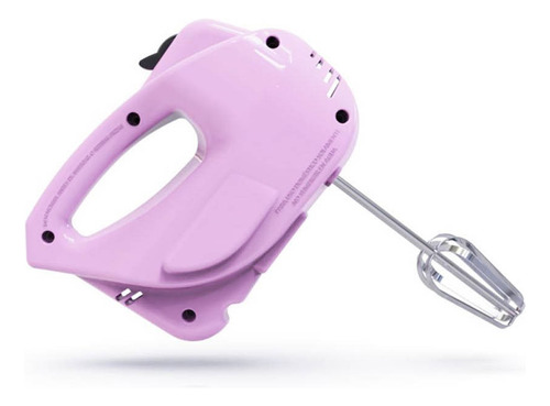 Batidora De Mano Bosstech M1 200 Watts 7 V Color Rosa