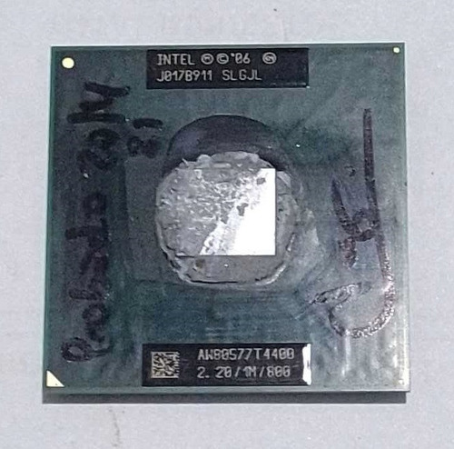 Procesador Intel Pentium T4400/1m/800 2.2ghz Slgjl Ver Descr (Usado)