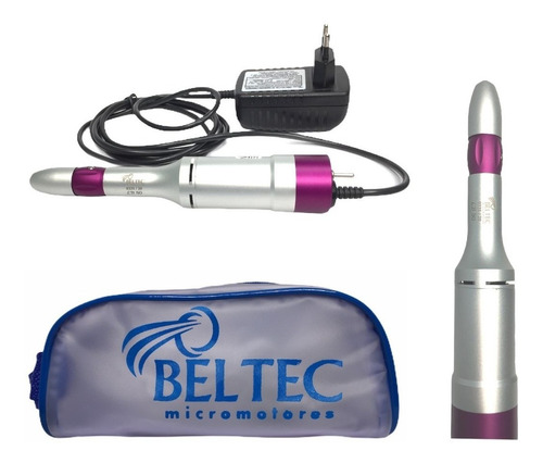 Motor Eletrico Lixadeira Unha Gel Lb 50 Rosa Beltec Manicure