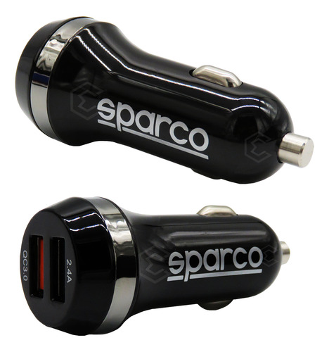 Soporte Porta Celular Magnético C/ Cargador Cable Usb Sparco