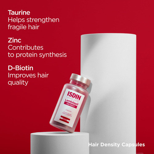 Suplemento Isdin Lambdapil Hair Density 60 Cápsulas