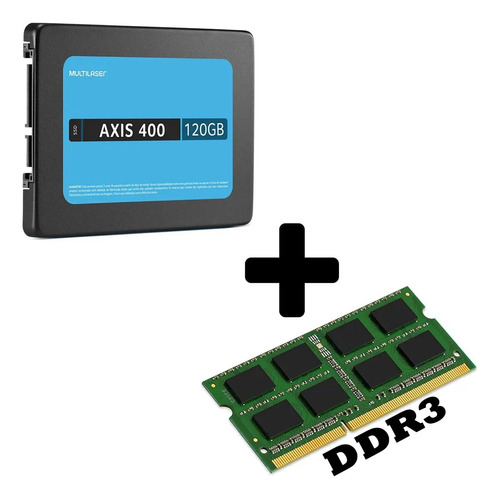 Kit 8gb Ram + Ssd 480gb