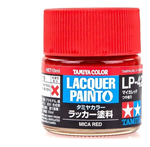 En Stock Modelismo Pintura Tamiya Lp-42 Red Lacquer 1/24