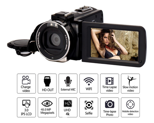 Câmera De Vídeo Infravermelha Para Filmadora Completa De