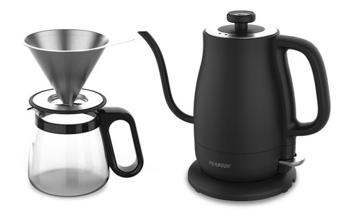 Imagen 5 de 7 de Jarra Eléctrica Peabody Barista Con Jarra Y Filtro Para Café
