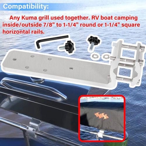 Deecaray 58182 Stow N' Go Soporte De Montaje En Riel Para Pa