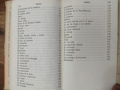 Manual De Zoologia Fantastica - Jorge Luis Borges (Usado)