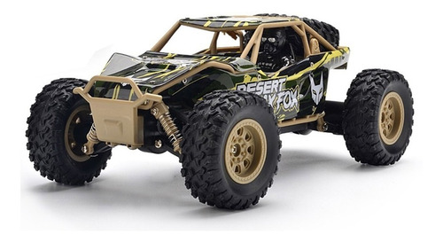 Arenero A Radio Control De Rally Escala 1:24 4wd A Pilas Color Camuflado