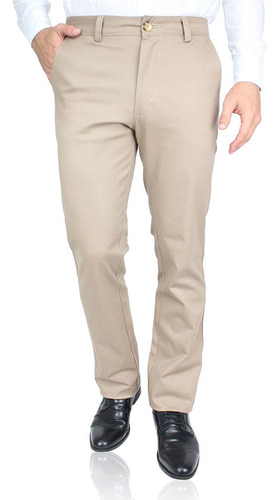 Pantalones De Vestir Rectos De Algodón Para Hombre