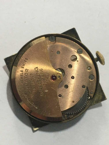Breitling Relogio De Pulso Automatico Caixa Ouro 18/750