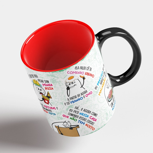 Arte Caneca Fui Numa Nutricionista Agora A Pouco - Paródia