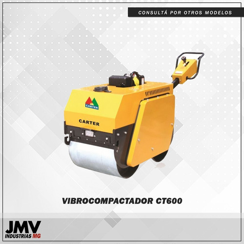 Vibrocompactador Jmv Ct600 Nueva Compactador Vial