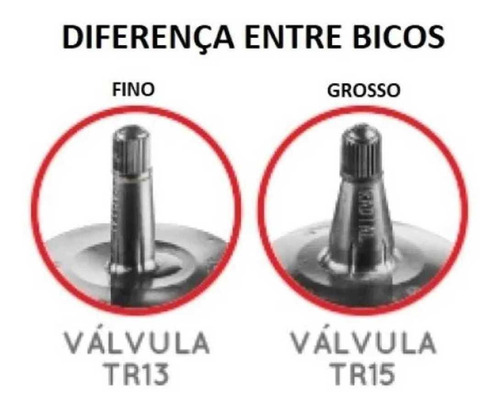 Câmara De Ar Aro 15 F-15 Tr-13 Maggion Bico Fino