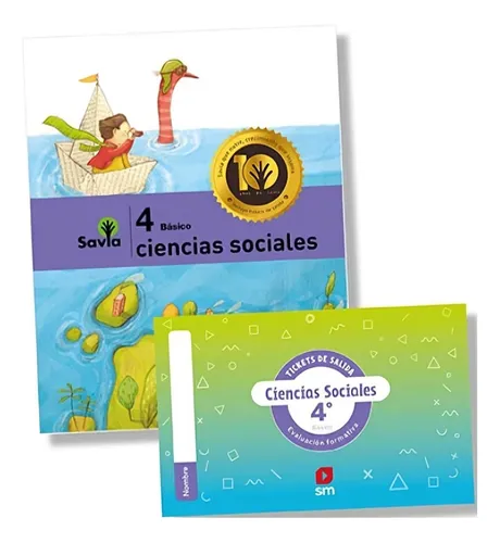 Texto Pack Ciencias Sociales 4° Savia /921