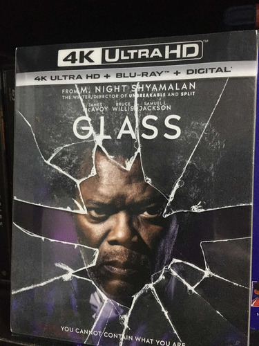 Blu-ray 4k Glass Edición. Exclusiva Con Cards