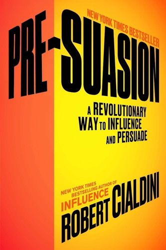 Pre-suasion - Robert Cialdini (english Edition) - En Stock