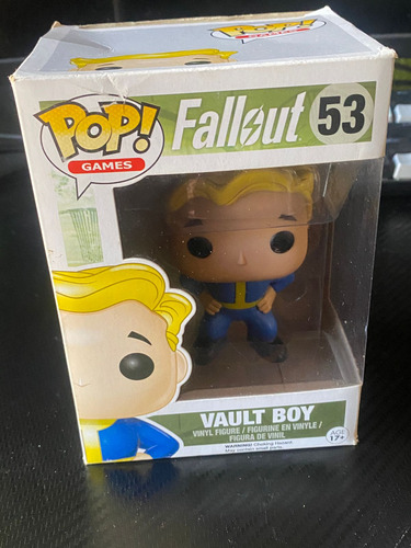 Figura Pop Fallout Vault Boy 53 Clasico Original (Usado)