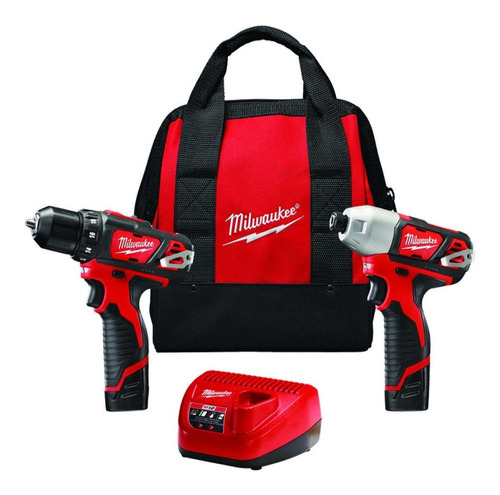 Kit De Taladro/atornillador Inalámbrico Milwaukee M12