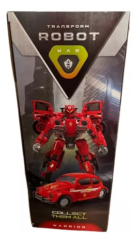 Robot Transformers War Carro Policia 339-89