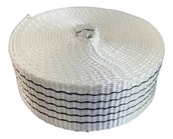 Comprar 100 Mts Fita P/ Amarração De Cargas 50mm X 5ton Branco no Mercado Livre