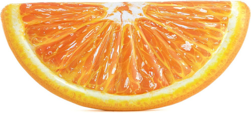 Colchoneta Inflable Intex Orange Slice Con Impresión Realist