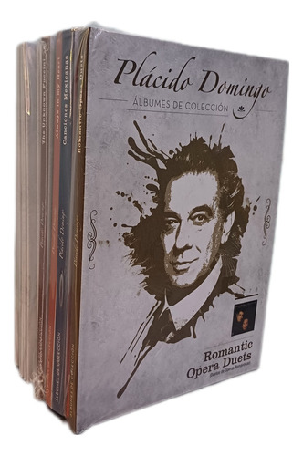 Colección Plácido Domingo Cd + Librillo 12 Tomos ( Nuevo )