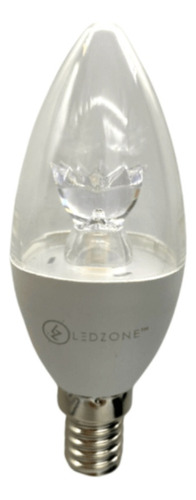 Ampolleta Mini Vela Led E14-4w Ledzone Lz-lb-c37-e14