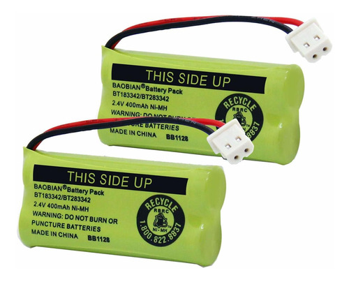 Bt183342bt283342 2.4v 400mah Nimh Bt166342bt266342 Bt16...