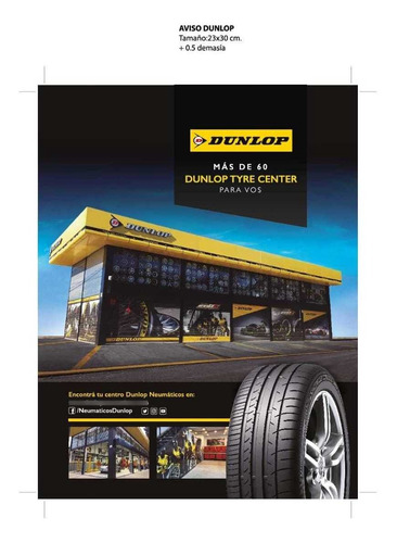 Cubierta 120 80 18 D604 Dunlop Moto