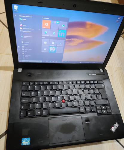 Notebook Lenovo Thinkpad I3 12gb, Ssd 128gb Preto (Usado)