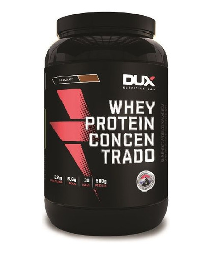 Whey Protein Concentrado Dux Nutrition chocolate 900g